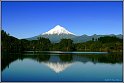 Taranaki from lake Horiz